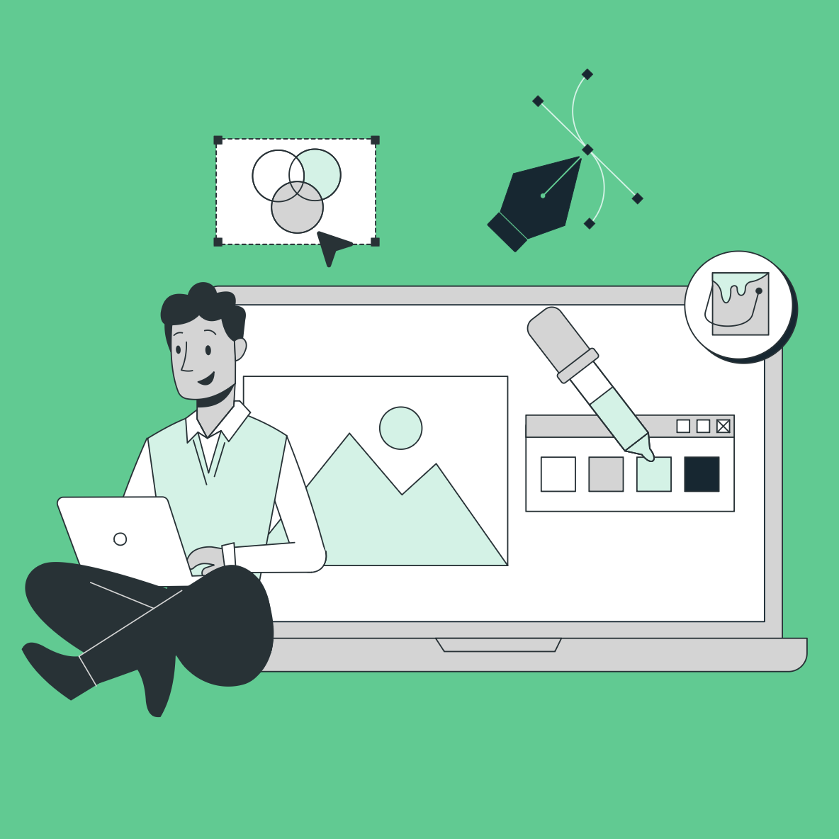 Illustratie voor uitleg over wat een scriptie is